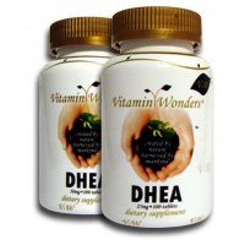 DHEA 25 MG, 100 tabs