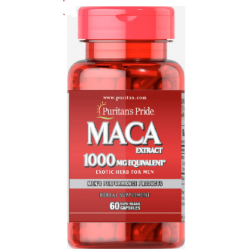 Maca 1000 mg Exotic Herb for Men, 60 caps