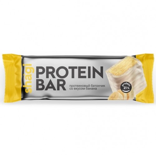 SHAGI Protein bar, 40g (Банан)