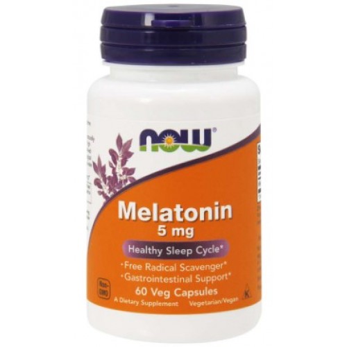 Melatonin 5 mg, 60 veg capsules