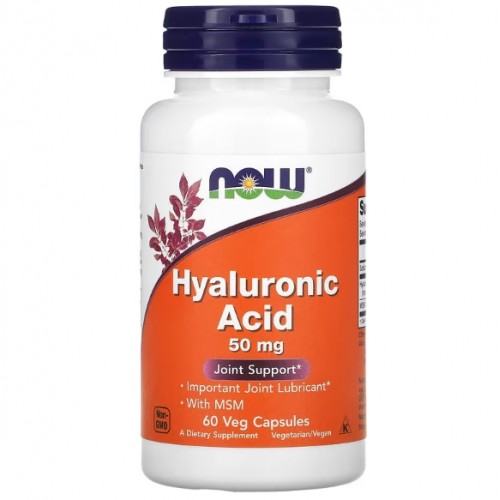 Hyaluronic Acid + MSM, 60 vcaps