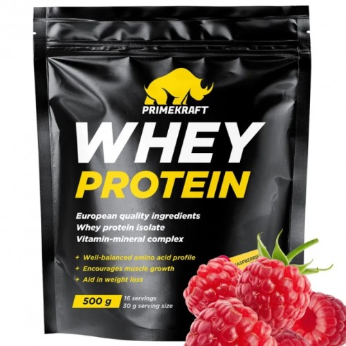 Whey protein, 500g (Малина)