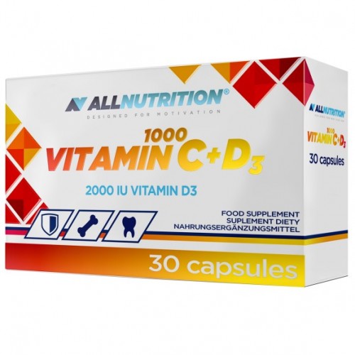 VITAMIN C 1000 + D3  2000, 30 caps