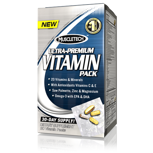 100% Ultra-Premium Vitamin Pack, 30 пак