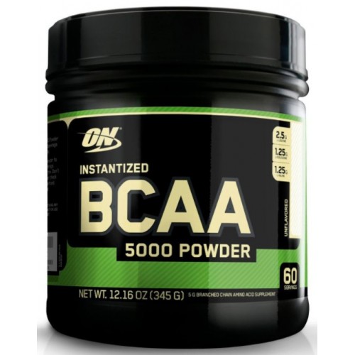 BCAA 5000 Powder, 345g (Unflavored)