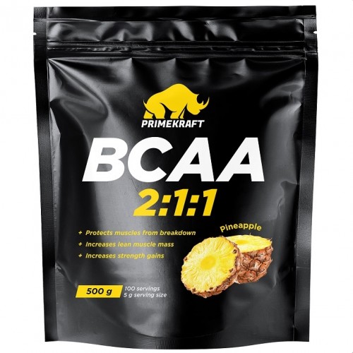 BCAA 2:1:1, 500g (Ананас)
