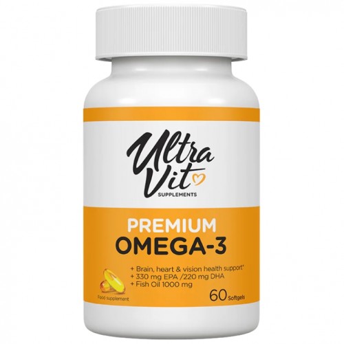 Premium Omega-3, 60 softgels