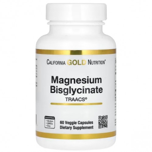 Magnesium Bisglycinate 200, 60 vcaps