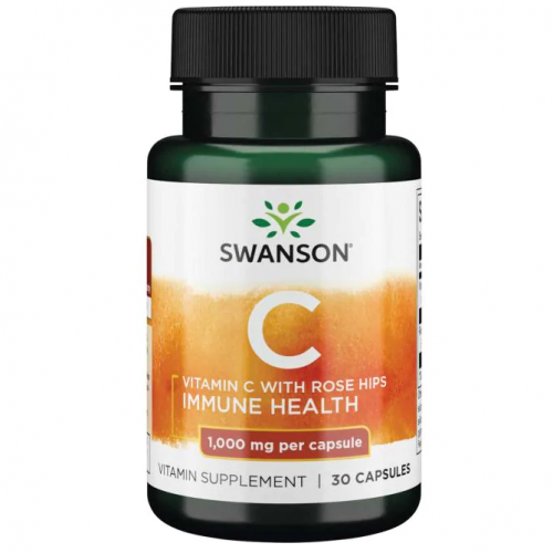 Vitamin C 1000 with Rose Hips, 30 caps