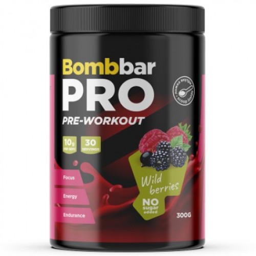 PRE-WORKOUT, 300g (Лесные Ягоды)
