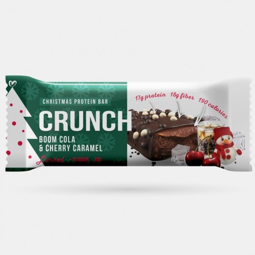 CRUNCH BAR BOOM COLA & CHERRY CARAMEL, 60g