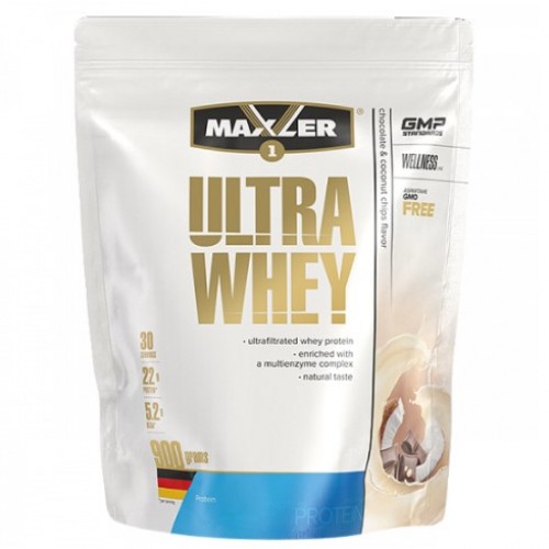 Ultra Whey, 900 g (Chocolate Coconut Chips)