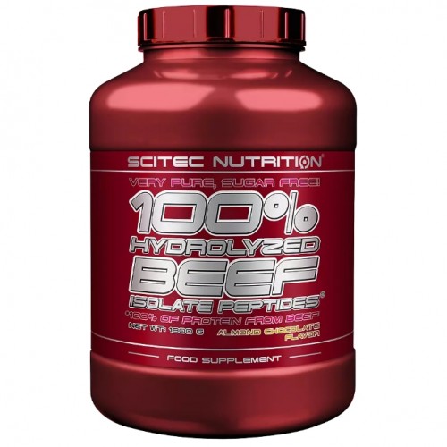 100% Hydrolyzed Beef Isolate Peptides, 1800g (Шоколад-миндаль)