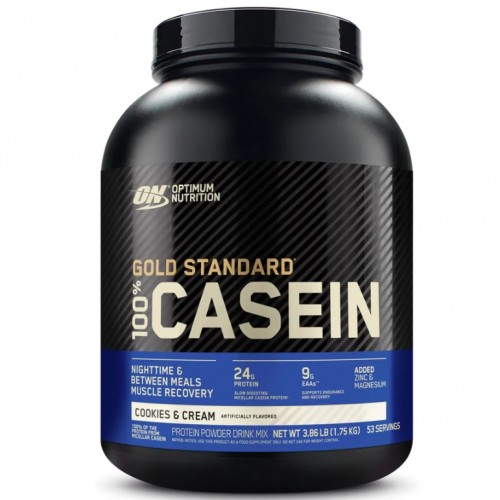 100% Casein Gold Standard, 1750g (Печенье-Крем)
