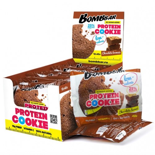 Protein Cookie, 40г (Шоколадный брауни)
