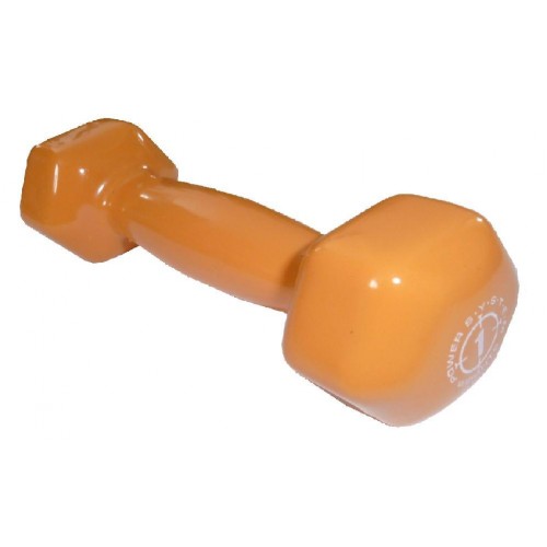 Гантель обрезиненная (1kg), PS-4024