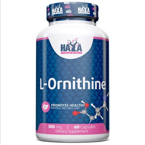L-Ornithine 500, 60 caps