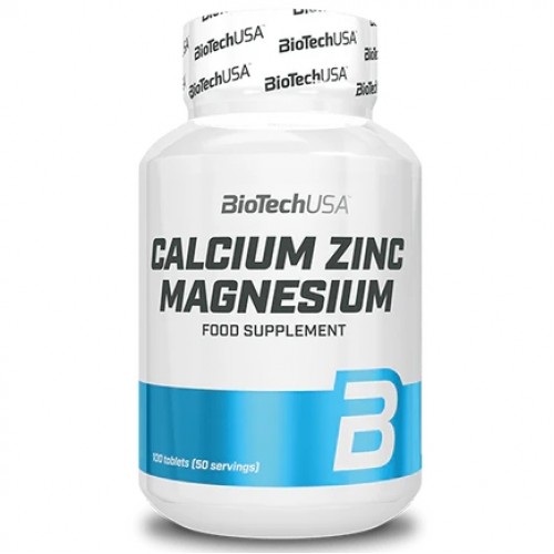 Calcium Zinc Magnesium, 100 tablets