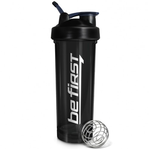 Спортивный шейкер Be First, 800 мл с шариком (Black)