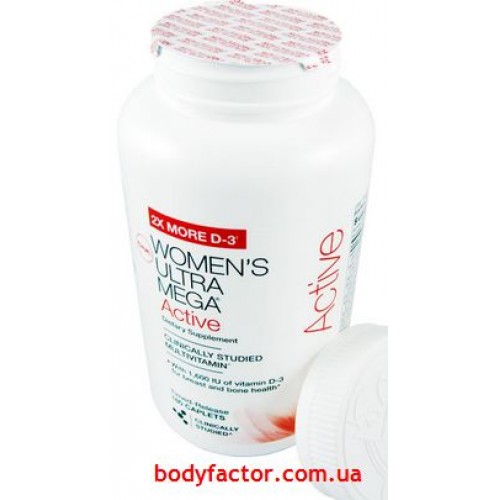 Women's Ultra Mega Active, 28 Caplets