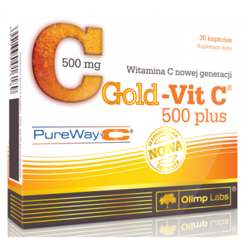 Gold Vit C 500 plus, 30 caps