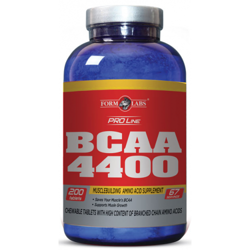 FORM BCAA 4400, 200 tablets