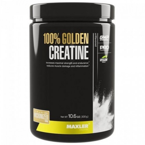 100% Golden Micronized Creatine, 300 g