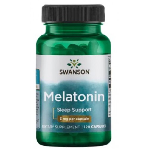Melatonin 3mg, 120 caps
