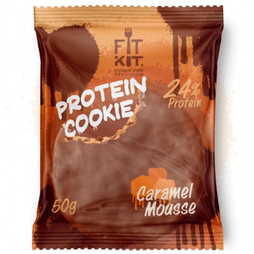 Choco Protein Cookie, 50г (Карамельный мусс)