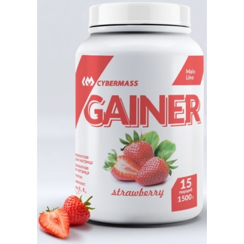 Gainer, 1.5 kg (Клубника)