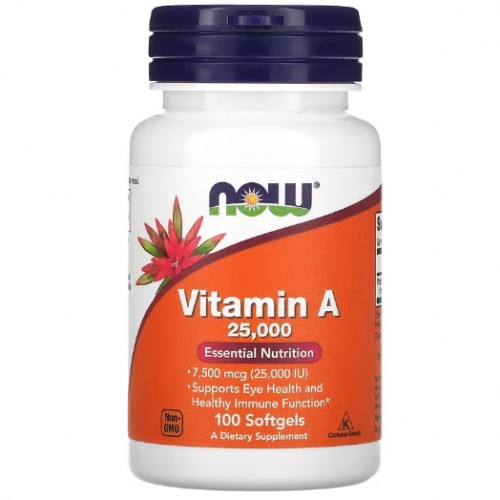 Vitamin A 25000, 100 softgels