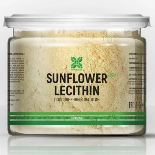 SUNFLOWER LECITHIN (ПОДСОЛНЕЧНЫЙ ЛЕЦИТИН), 200г