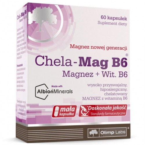 Chela-Mag B6, 60 caps (Магний бисглицинат)