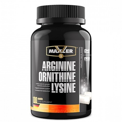 Arginine Ornithine Lysine, 100 caps