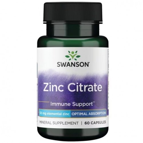 Zinc Citrate 50, 60 caps