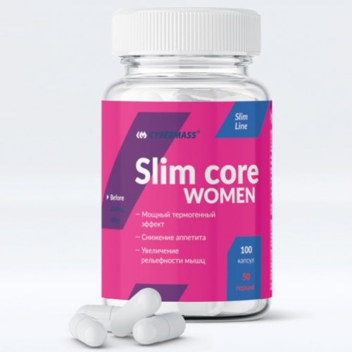 Slim core women, 100caps
