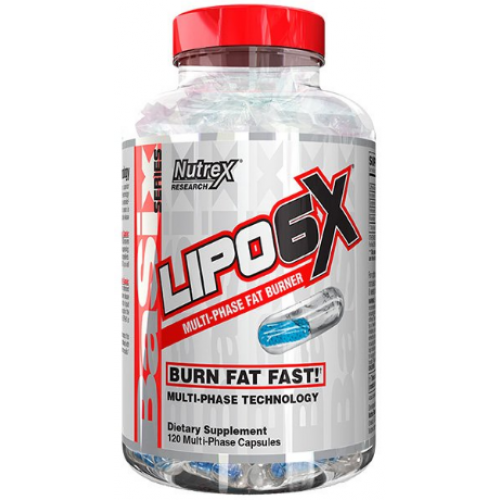 Lipo 6X ,120 Multi-Phase Capsules