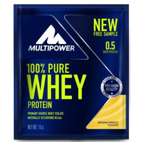 100% PURE WHEY PROTEIN, 15g