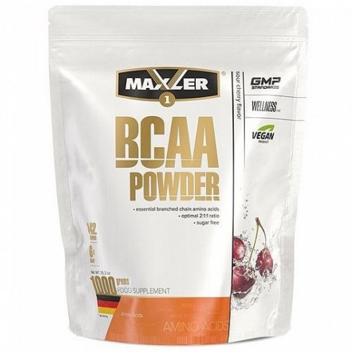 BCAA Powder EU, 1000g (Sour Cherry)