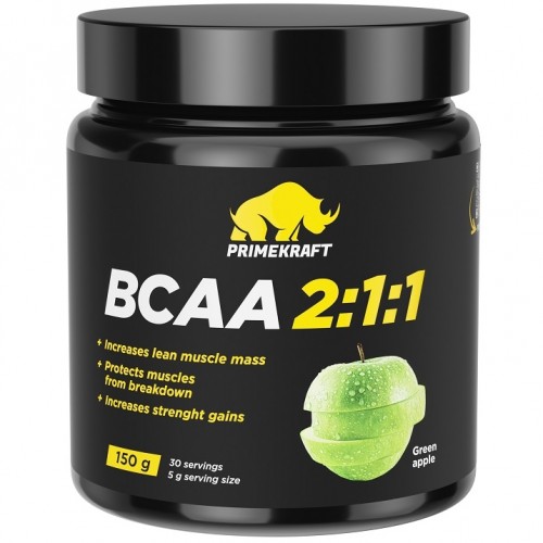 BCAA 2:1:1, 150g (Яблоко)