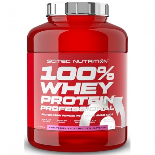 100% Whey Protein Professional, 2350g (Strawberry White chocolate)