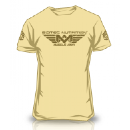 T- Shirt Muscle Army Desert