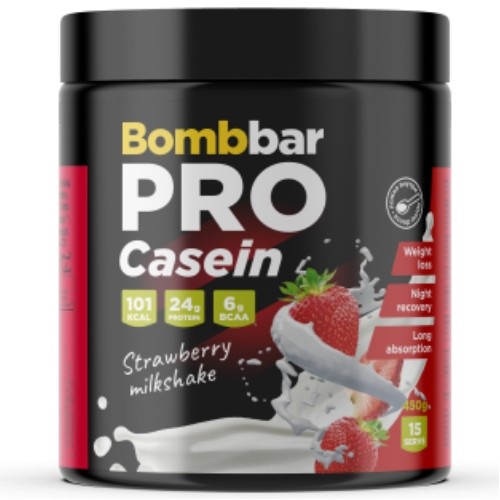 PRO Casein, 450g (Клубничный)
