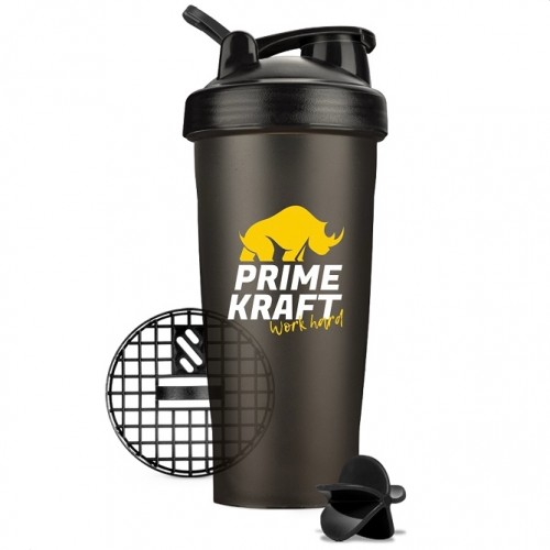 Шейкер Prime Kraft, 600 мл (Черный)