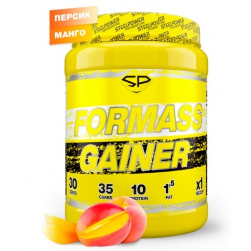 FOR MASS GAINER, 1500g (Персик Манго)