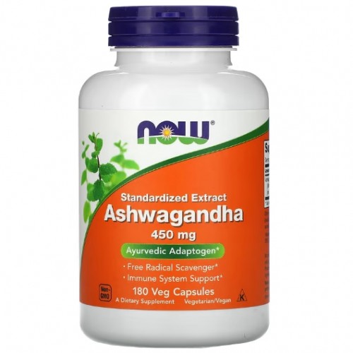 Ashwagandha 450, 180 vcaps