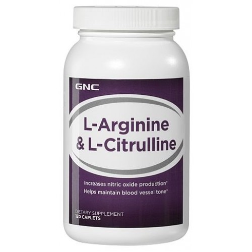 L-Arginine & L-Citrulline, 120 Caplets