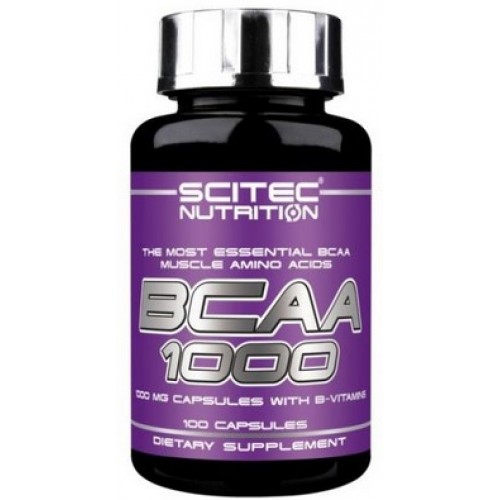 BCAA 1000, 100 caps