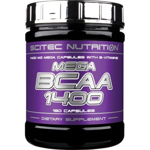 MEGA BCAA 1400, 180 caps.