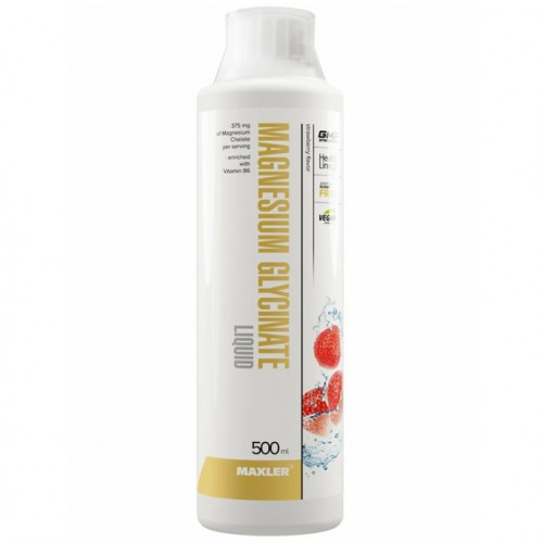 Magnesium Glycinate Liquid, 500ml (Клубника)
